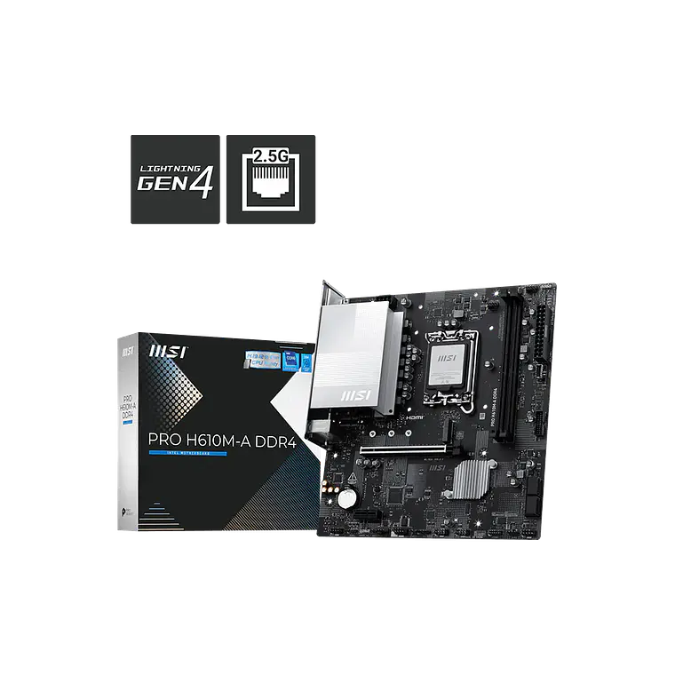Placa Madre MSI PRO H610M-A DDR4 1