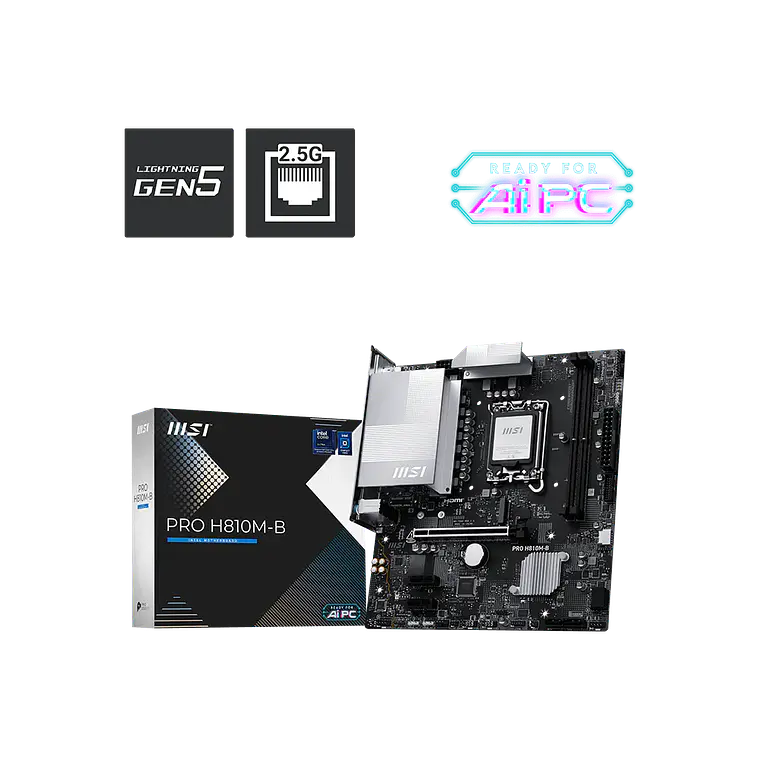Placa Madre MSI MB PRO H810M-B 1