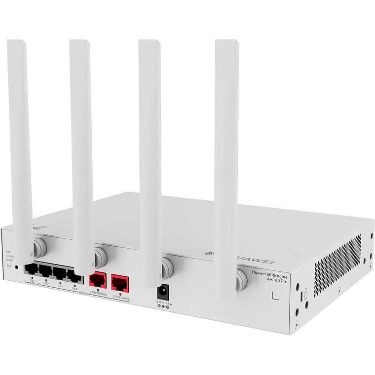 Router Huawei eKit AR180 - Wi-Fi 7 (1 WAN 2.5 Gbps + 1 LAN Gigabit + 3 LAN/WAN Gigabit) 3