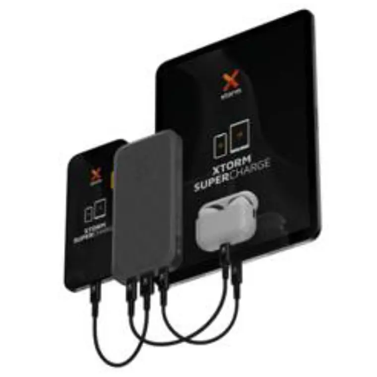 Batería 10.000 mAh 2xUSB-C 1xUSB-A 20W Fuel Series Xtorm negro medianoche 7