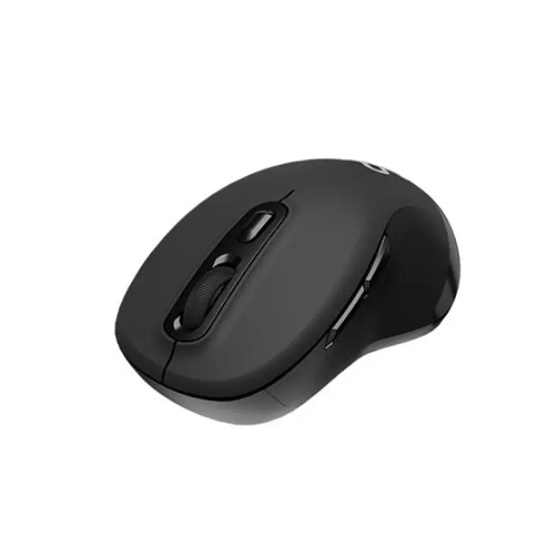 Mouse óptico inalámbrico ergonómico de 7 botones con receptores USB de 2,4 GHz (USB-A y USB-C®)- Klip Xtreme 2