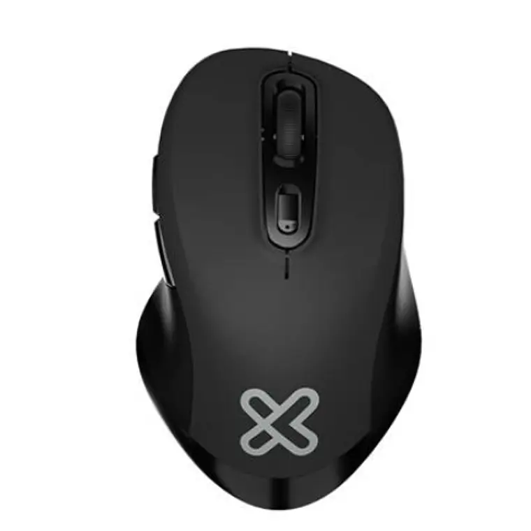 Mouse óptico inalámbrico ergonómico de 7 botones con receptores USB de 2,4 GHz (USB-A y USB-C®)- Klip Xtreme 1