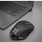 Mouse óptico inalámbrico ergonómico de 7 botones con receptores USB de 2,4 GHz (USB-A y USB-C®)- Klip Xtreme - Miniatura 7