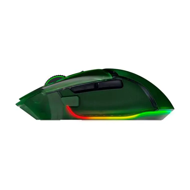 Mouse Gamer Inalámbrico Razer Basilisk V3 Pro 35K, 11 Botones, HyperSpeed, BT, Phantom Green 3