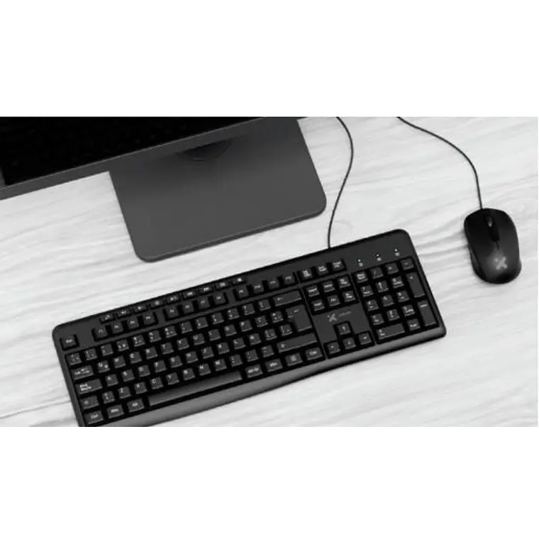 Kit Teclado y Mouse Cableado - Xtech - 4