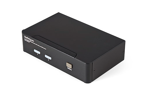 Conmutador Switch KVM 2 puertos HDMI con Hub Concentrador USB 2.0 Audio