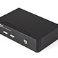 Conmutador Switch KVM 2 puertos HDMI con Hub Concentrador USB 2.0 Audio  - Miniatura 1