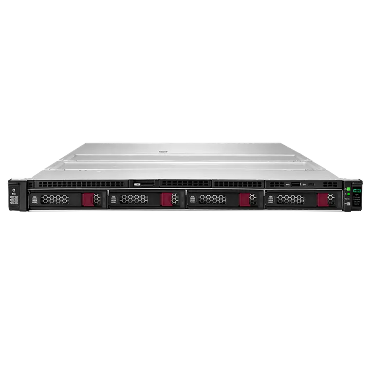 Servidor HPE ProLiant Compute DL320 Gen12 (Xeon 6505P 12c 1P 1x32GB‑R 4LFF MR408i‑o 2x960GB SSD 1x800W) 1