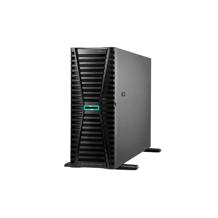 Servidor HPE ProLiant Compute ML350 Gen12 (Xeon 6505P 12c 1P 1x64GB‑R 8SFF MR408i‑o 1x960GB SSD 2x800W) 1