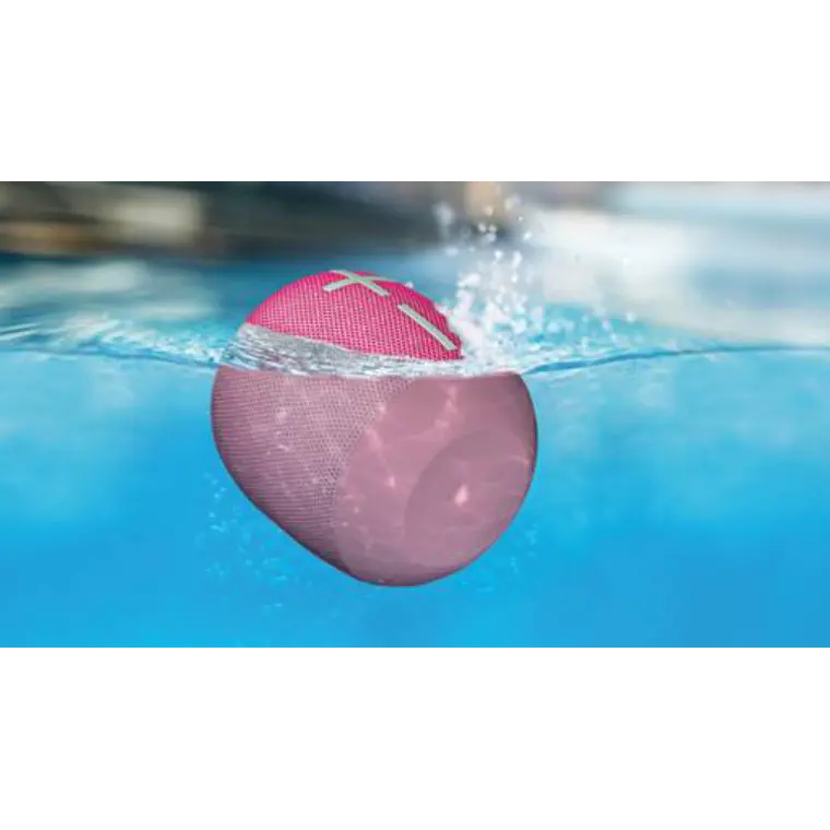 Parlante Bluetooth Ultimate Ears Wonderboom 4, Sonido 360°, Bluetooth, Carga USB-C, Hyper rosado 4
