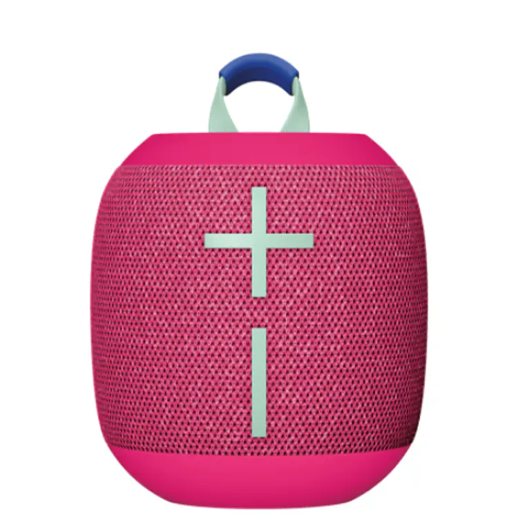 Parlante Bluetooth Ultimate Ears Wonderboom 4, Sonido 360°, Bluetooth, Carga USB-C, Hyper rosado 1