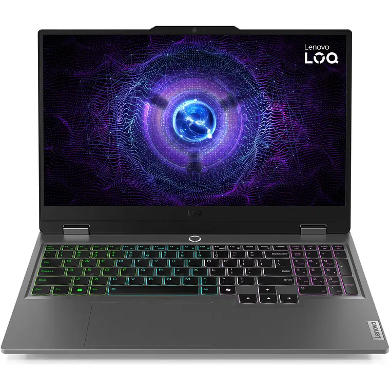 Notebook Gamer Lenovo LOQ de 15.6“ (i5-12450HX, RTX 3050, 16GB RAM, 512GB SSD, Win11) 1