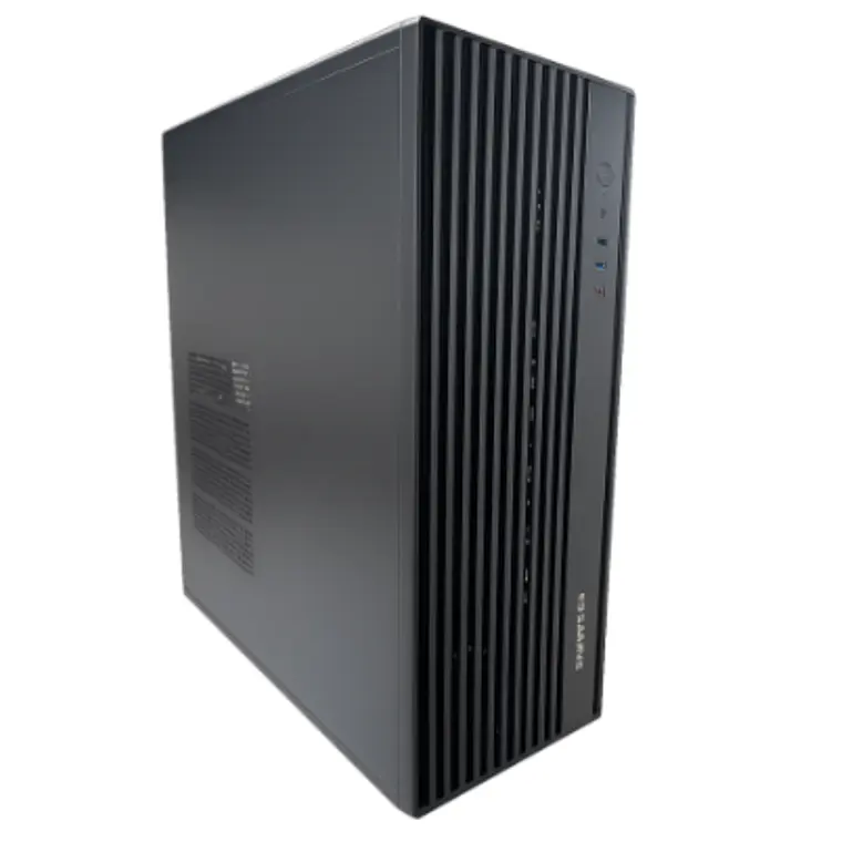 Gabinete EsGaming AX12 (ATX, USB-C, Fuente 750W, Negro) 1