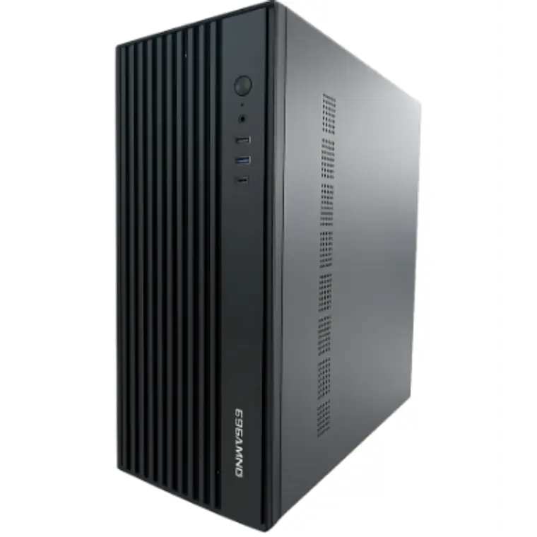 Gabinete EsGaming AX12 (ATX, USB-C, Fuente 750W, Negro) 5