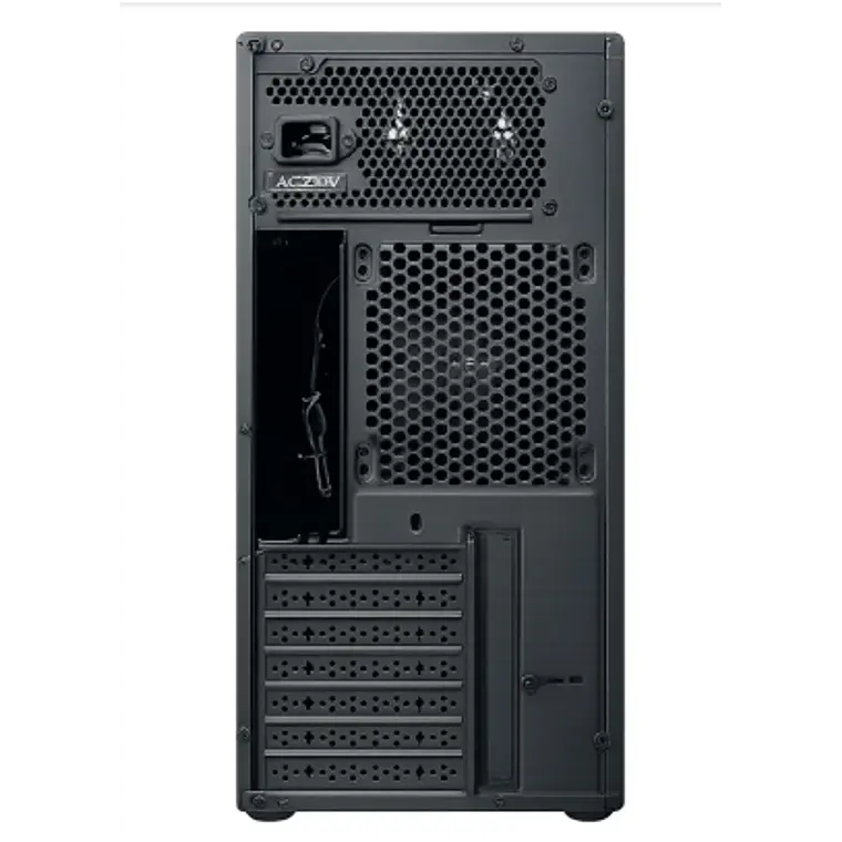 Gabinete EsGaming AX12 (ATX, USB-C, Fuente 750W, Negro) 3