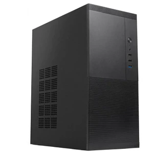 Gabinete EsGaming NB20 Mini Torre (Micro ATX, Fuente 650Watts, Negro)
