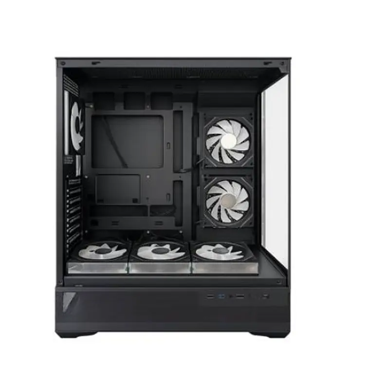 Gabinete Gamer Esgaming BK01, 6 Ventiladores ARGB, E-ATX, ATX, m-ATX, ITX, Negro 2