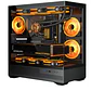 Gabinete Gamer Esgaming BK01, 6 Ventiladores ARGB, E-ATX, ATX, m-ATX, ITX, Negro - Miniatura 1