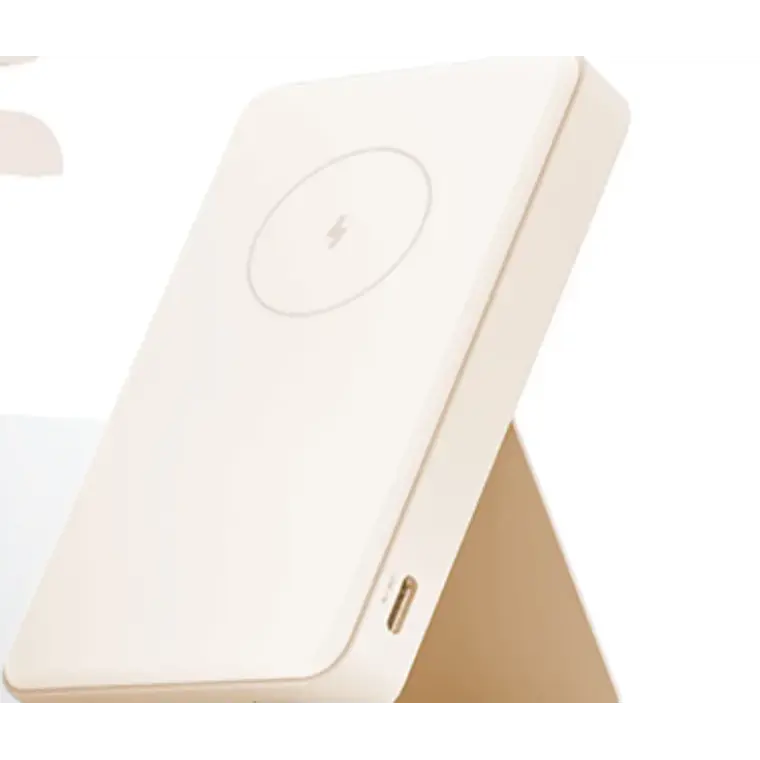 Cargador Xiaomi 6000mAh, 15W, carga rápida, USB-C, inalámbrica, Blanco 1