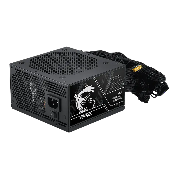 Fuente de Poder 650W MSI MAG A650BN PCIE5 III 80+ Bronze 2