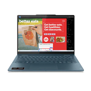Notebook Lenovo Yoga 7 2 en 1 de 14“ (AMD Ryzen Al 7, 32GB Ram, 1TB SSD, Win11 Home)