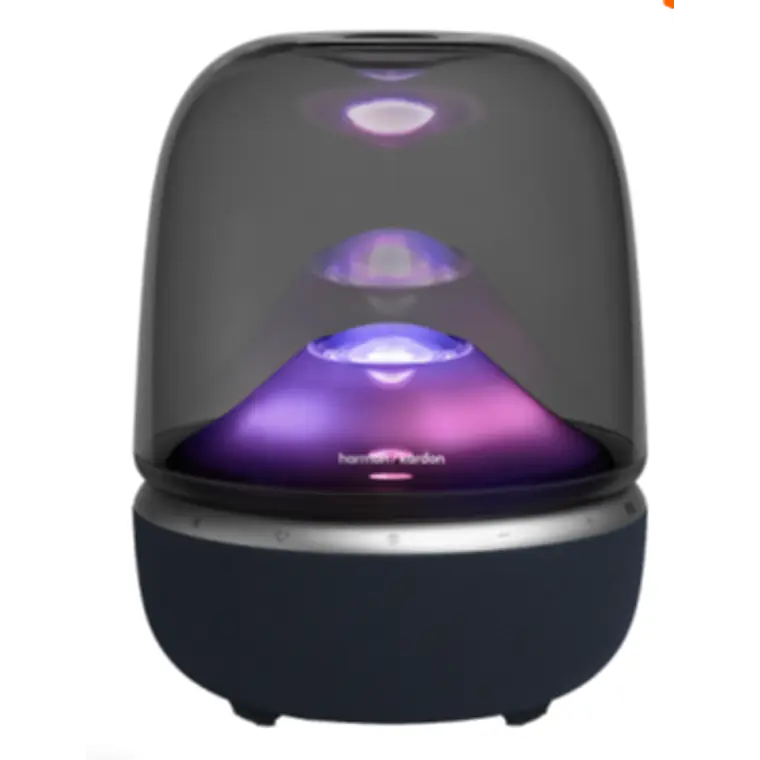 Parlante Inalámbrico Harman Kardon Aura Studio 5, iluminación RGB, Negro 1
