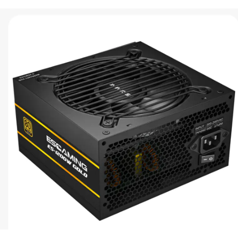 Fuente de Poder 1200 W/ Gold  1