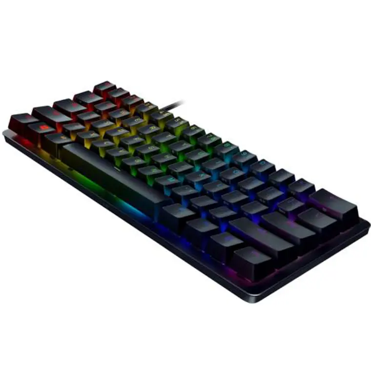 Teclado Gamer Razer Huntsman Mini, 60%, Switch Red, Chroma RGB, Snap Tap, Español 4