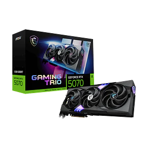 Tarjeta de Video MSI GeForce RTX 5070 GAMING TRIO OC 12GB GDDR7