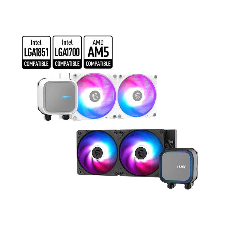 Enfriamiento Liquido MSI MAG CoreLiquid A13 (240mm White) 3