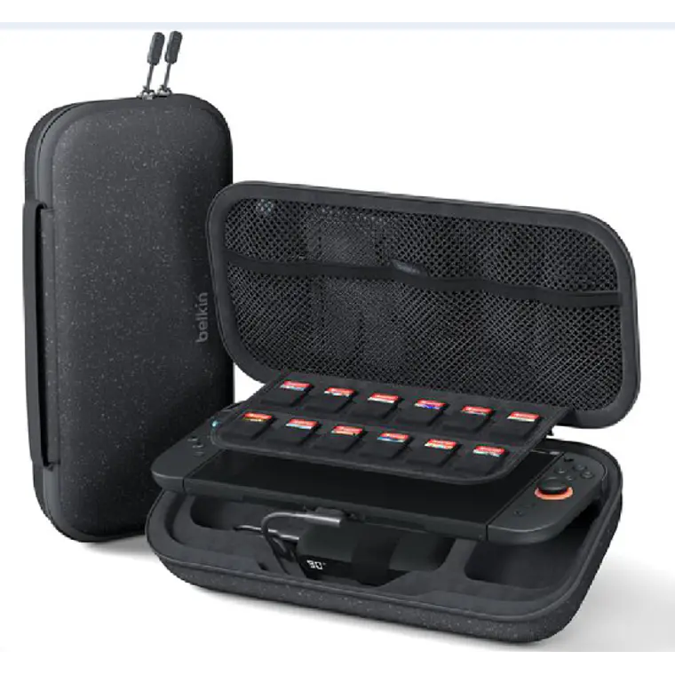Estuche de carga 20W Nintendo Switch 2 Belkin grafito 1