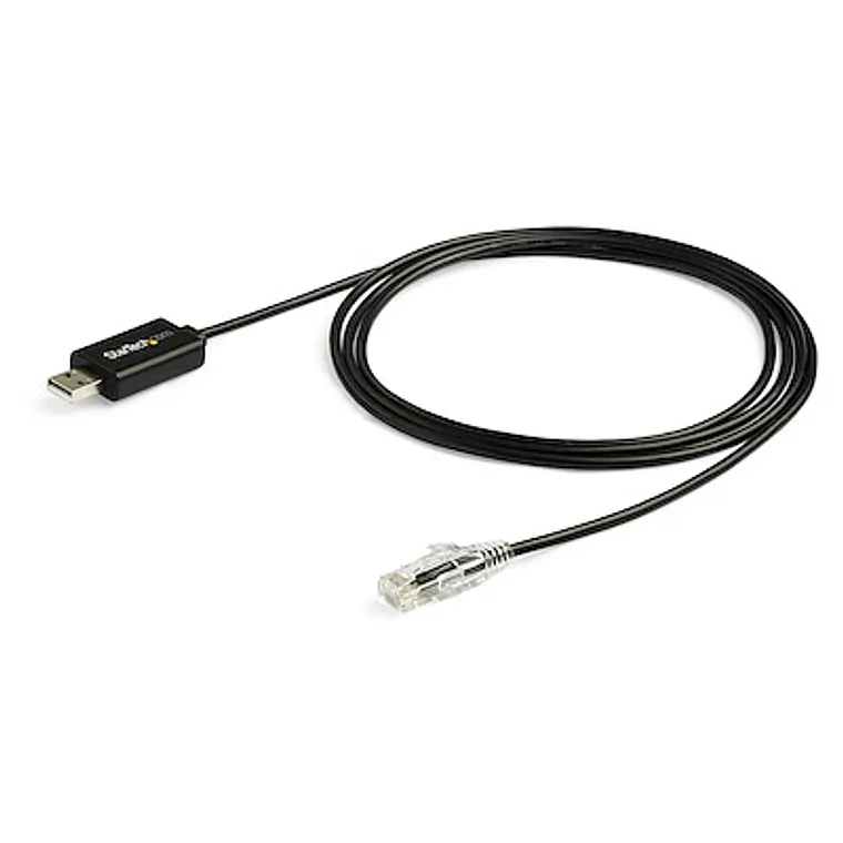 Cable de 1,8m Rollover para Consola Cisco - USB a RJ45 2