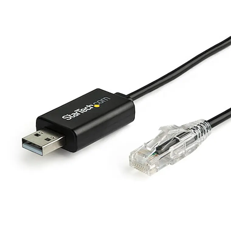 Cable de 1,8m Rollover para Consola Cisco - USB a RJ45 1