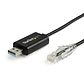 Cable de 1,8m Rollover para Consola Cisco - USB a RJ45 - Miniatura 1