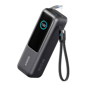 Batería portátil de litio para multiples dispositivos - Anker - 165 Watt - Negro