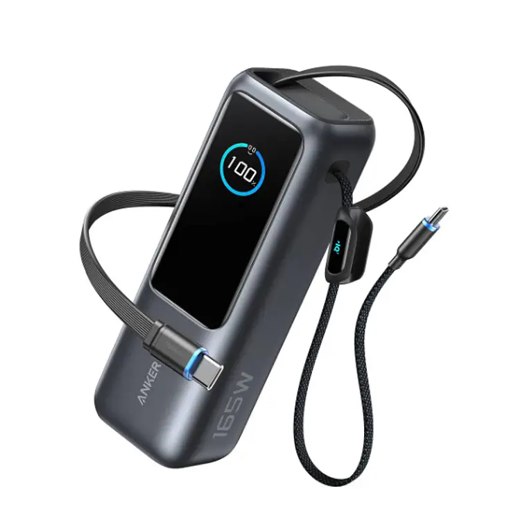 Batería portátil de litio para multiples dispositivos - Anker - 165 Watt - Negro 2