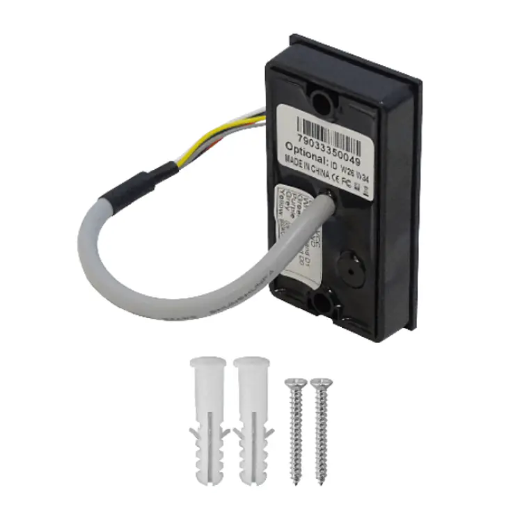 Lector esclavo de tarjetas RFID 125khz, wiegand 26bits, uso exterior ip65. 4