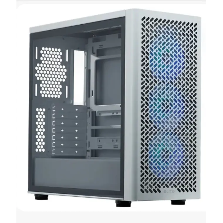 Gabinete Cooler Master Elite 502 - White ARGB fan 3 1