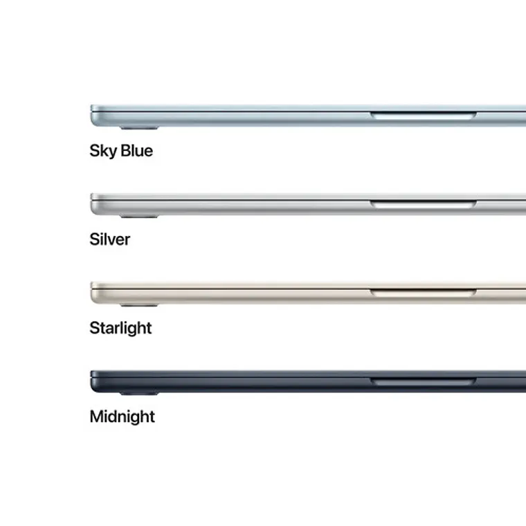 MacBook Air de 15.3“ (M5 10Core, GPU 10Core, 24GB Ram, 1TB, MacOS) Medianoche 4