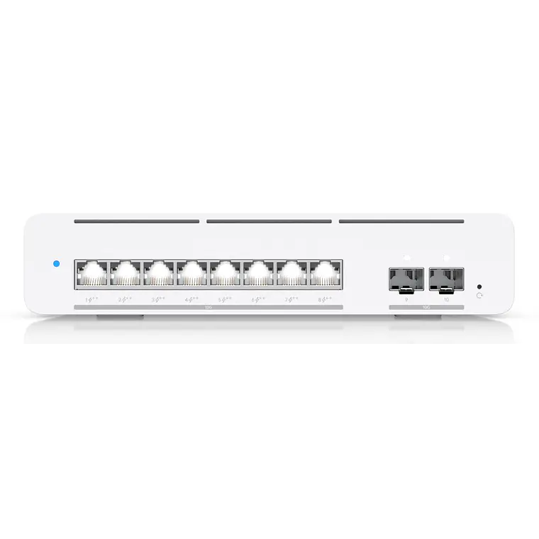Switch 8 puertos Ubiquiti Pro XG 8 PoE 6