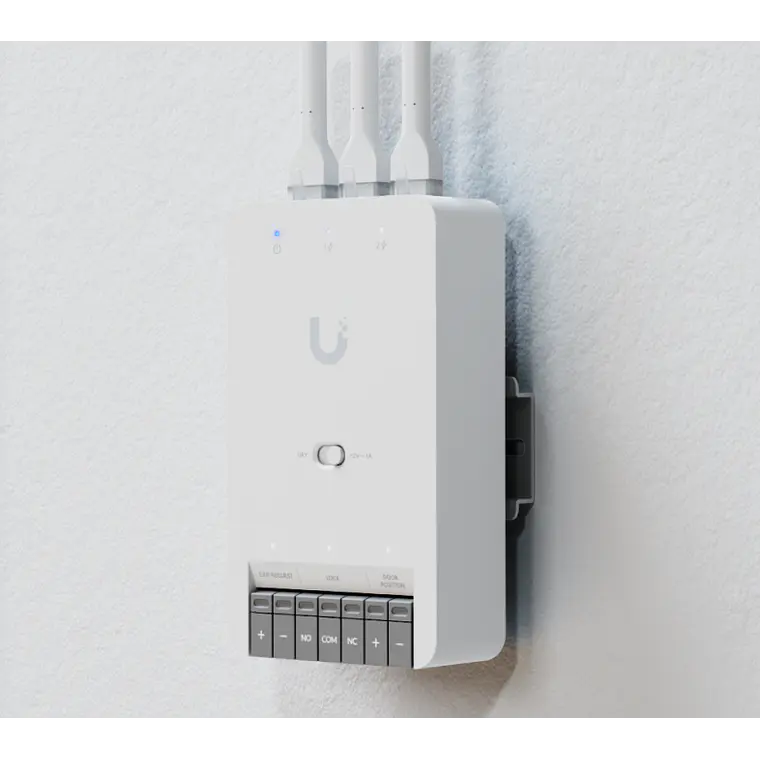 Control de Acceso Ubiquiti UniFi UA-HUB-DOOR-MINI Hub para 1 Puerta con PoE++ 4