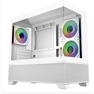 Gabinete Cooler Master Elite 490 - Blanco 