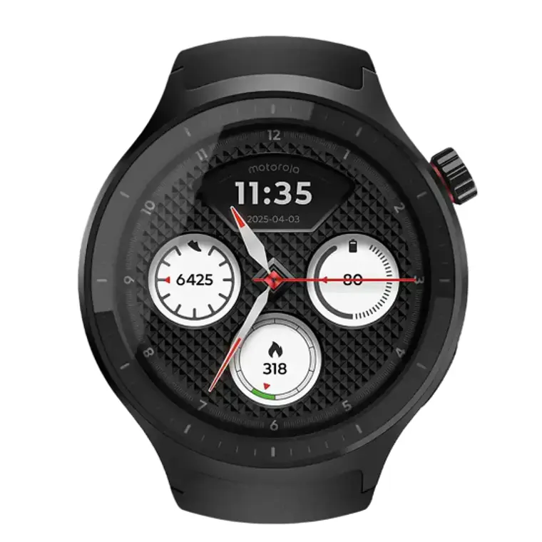 Motorola Moto Watch Smartwatch, GPS Integrado, Sensor SpO2, Bluetooth 5.0 LE, Carga Magnética, Negro 1