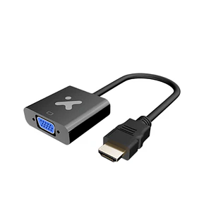 Adaptador HDMI (M) a VGA (H) Xtech XTC-384, Negro - XTC-384