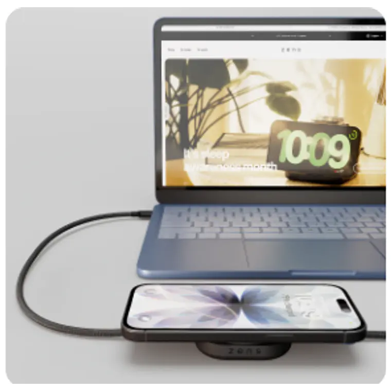 Cable Cargador USB-C a USB-C Zens Pro 2 negro 3