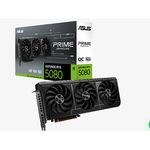 Tarjeta de Video Asus prime Nvidia GeForce RTX 5080 OC, 16GB GDDR7, 256-bit, PCIe 5.0
