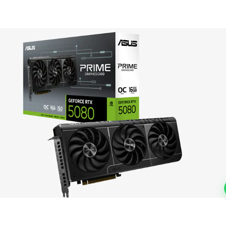 Tarjeta de Video Asus prime Nvidia GeForce RTX 5080 OC, 16GB GDDR7, 256-bit, PCIe 5.0 1