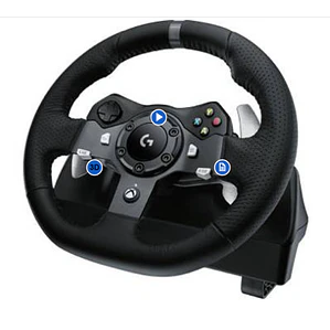 Volante de Carrera Gaming Logitech G920 Driving Force XBOX ONE, XBOX Series, PC