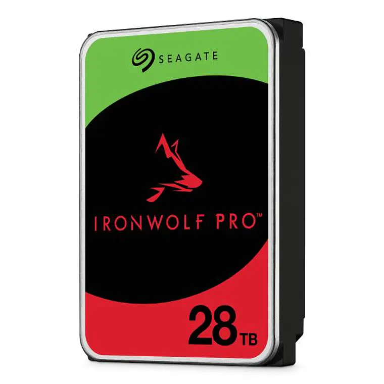 Disco Duro 28TB Interno | Seagate IronWolf Pro (3.5“, SATA, 7.200rpm, Caché 512MB)	 2