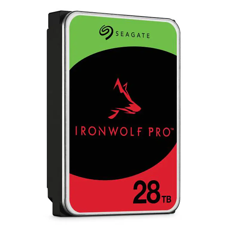 Disco Duro 28TB Interno | Seagate IronWolf Pro (3.5“, SATA, 7.200rpm, Caché 512MB)	 3